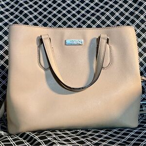 Kate Spade Laurel Way Evangelie Leather Dark Coral Satchel